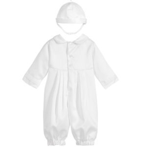 Baby Boys Satin Romper Set - Image 3