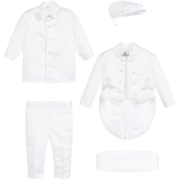 Boys 5 Piece Baby Suit Set