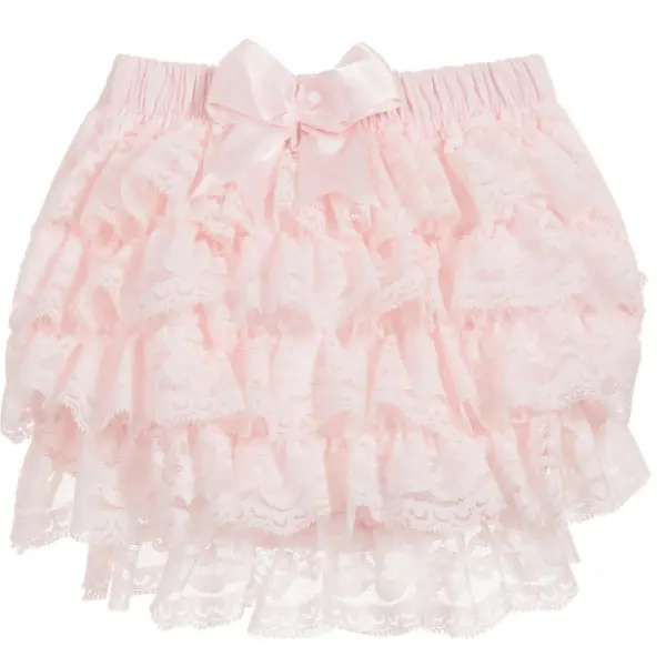 Frilly knickers pink at
