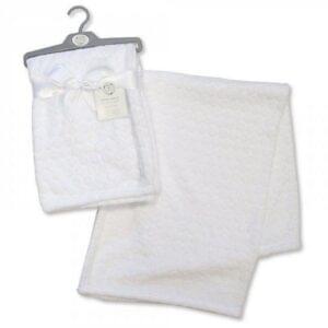 White Embossed Bubble Blanket - Image 1