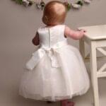 Girls Embellished Christening Dress