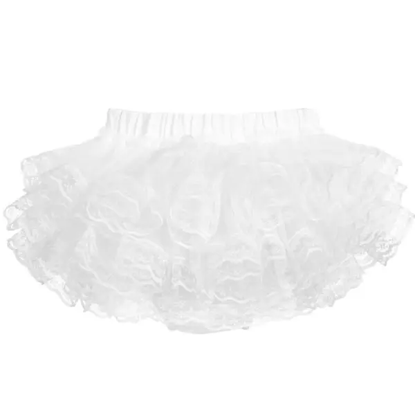 White Cotton & Lace Knickers | Girls Frilly Pants | Freckles