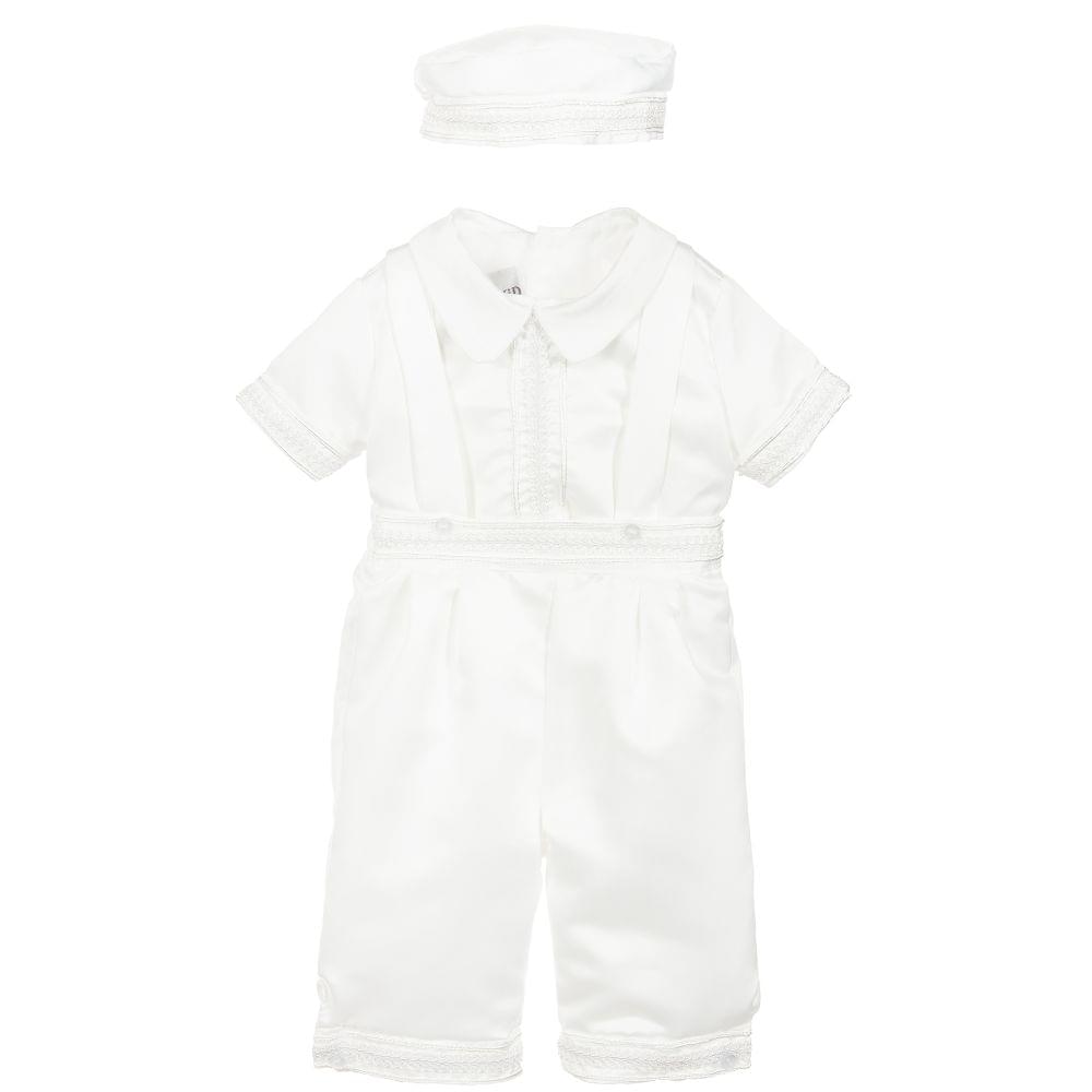 Boys Brace Christening Outfit | Baby Boys Suits | Freckles