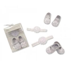 Baby Headband & Shoes Set