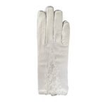 White Floral Vine Gloves