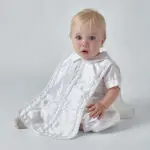 Boys White Ceremony Babysuit Set