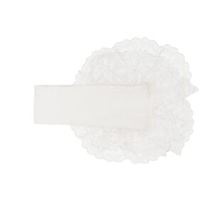 Girls Ivory Lace Headband