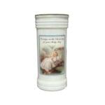 Boys Pillar Christening Candle