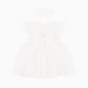 Baby Girls Ivory Tulle Dress Set