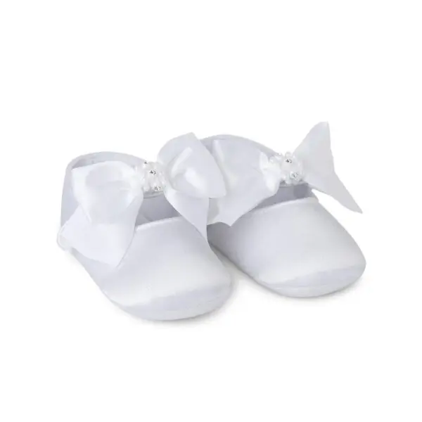 Satin baby shoes online