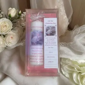 Christening Candle Gift Box